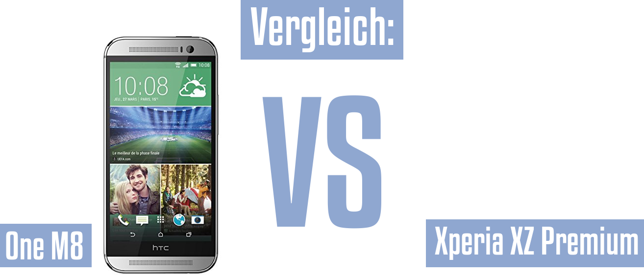 HTC One M8 und HTC One M8 im Vergleichstest