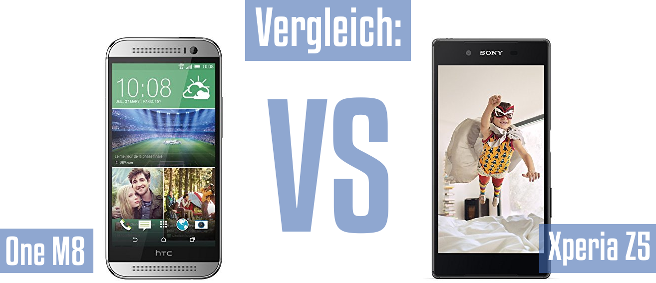 HTC One M8 und HTC One M8 im Vergleichstest