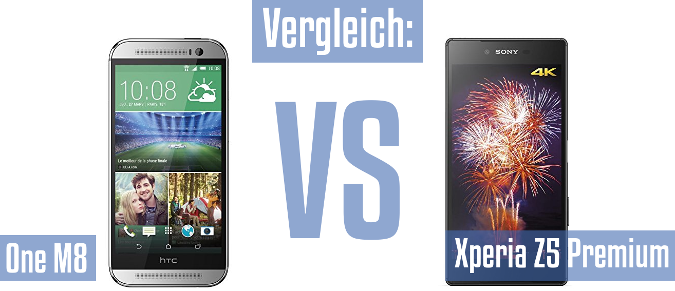 HTC One M8 und HTC One M8 im Vergleichstest