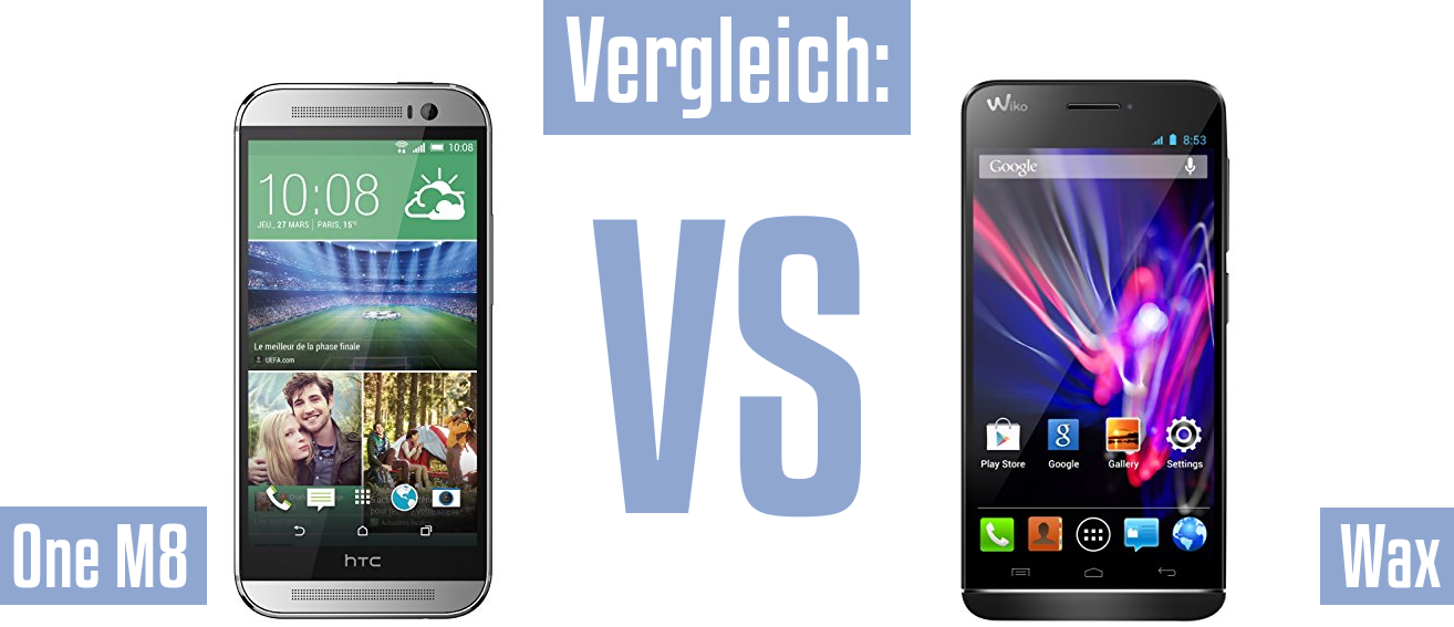 HTC One M8 und HTC One M8 im Vergleichstest