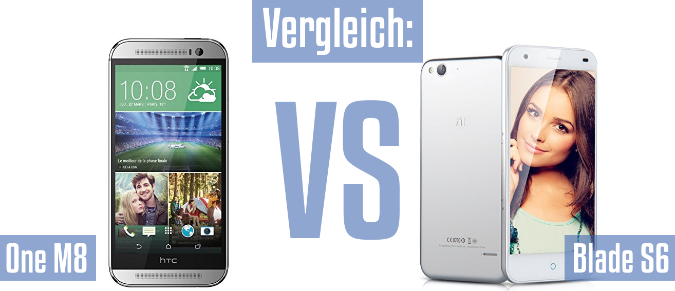 HTC One M8 und HTC One M8 im Vergleichstest