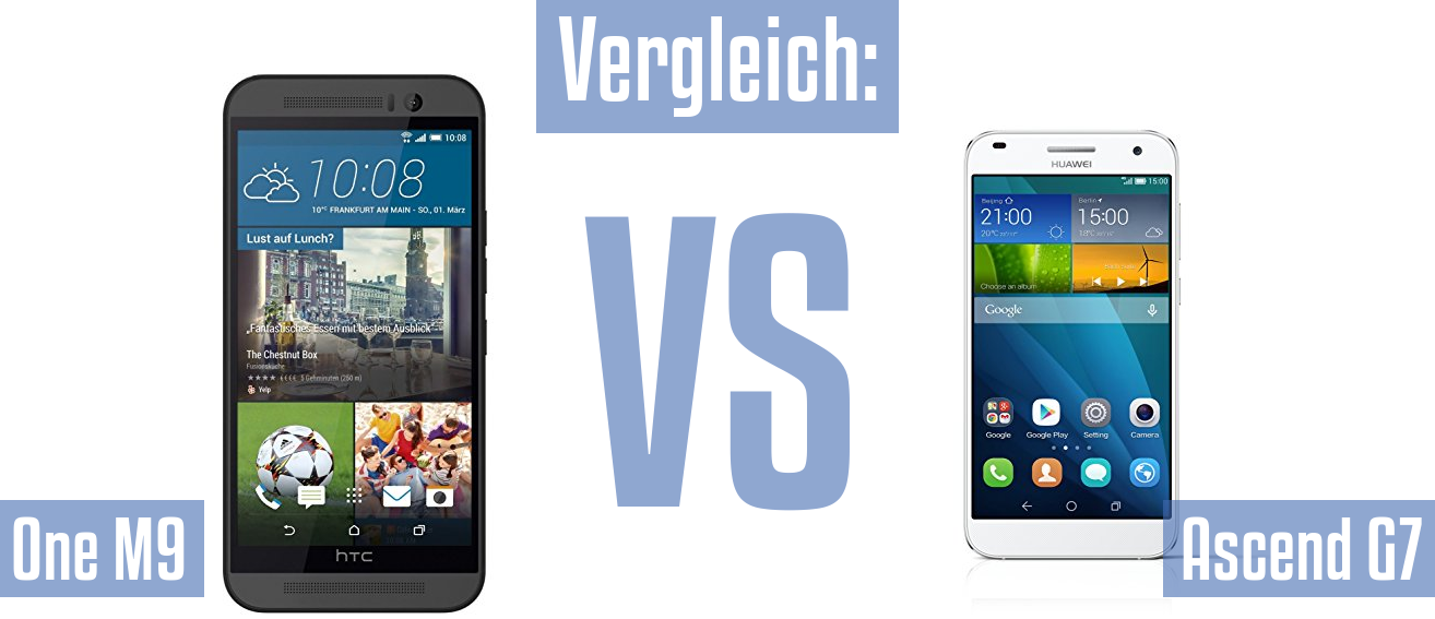 HTC One M9 und HTC One M9 im Vergleichstest