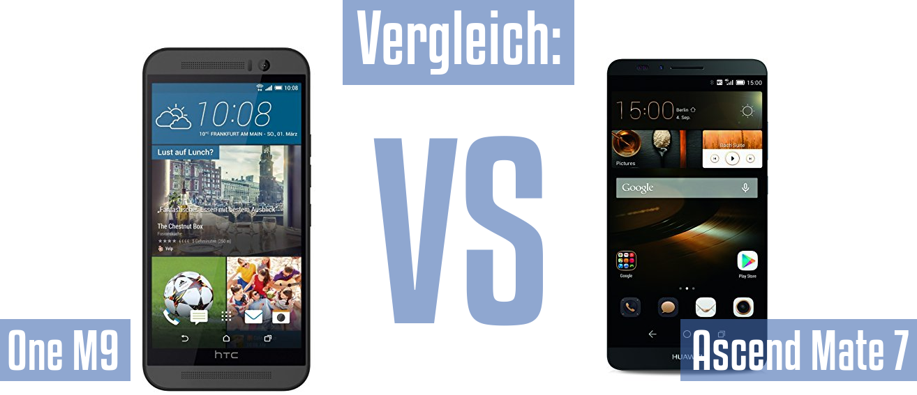 HTC One M9 und HTC One M9 im Vergleichstest