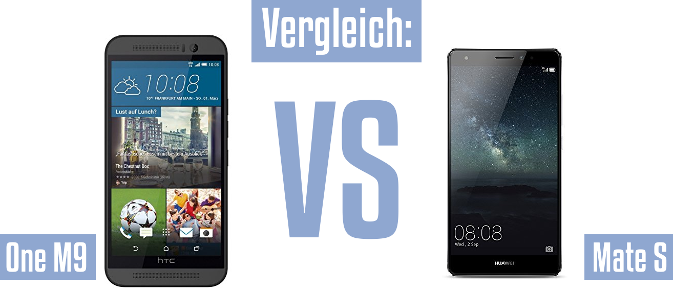 HTC One M9 und HTC One M9 im Vergleichstest