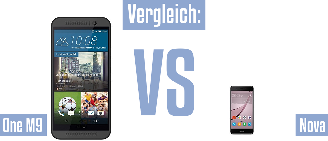 HTC One M9 und HTC One M9 im Vergleichstest