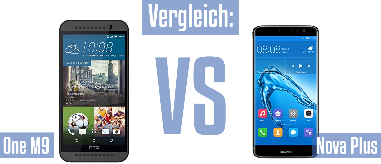 HTC One M9 und HTC One M9 im Vergleichstest