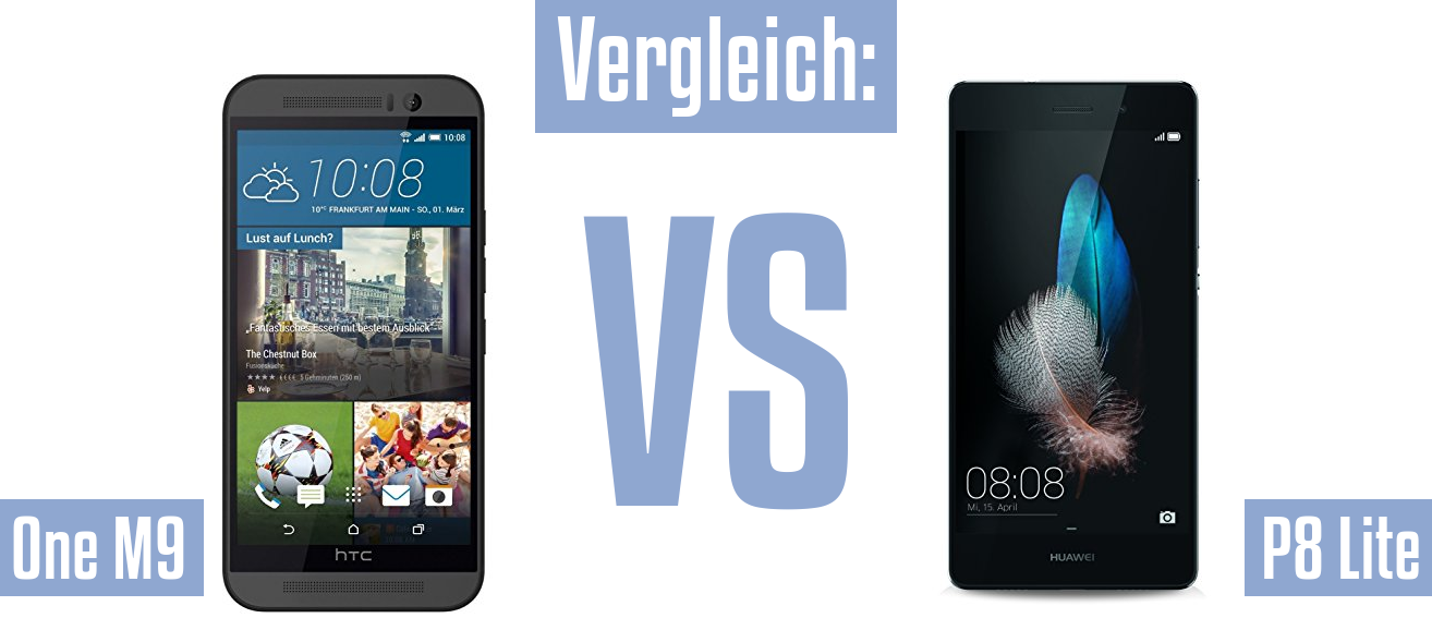 HTC One M9 und HTC One M9 im Vergleichstest