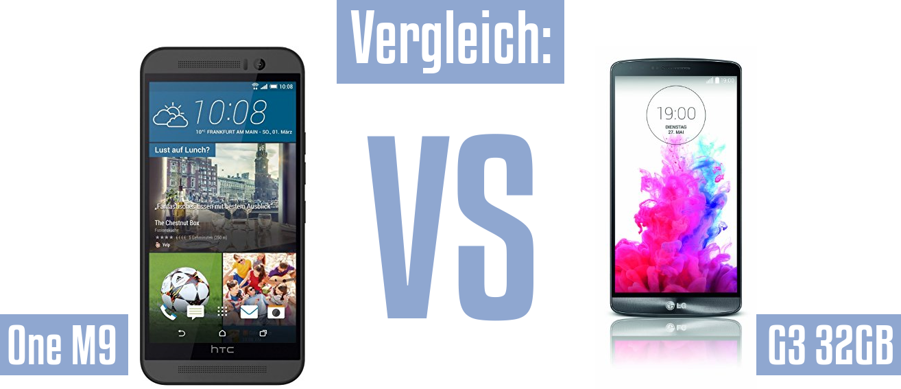 HTC One M9 und HTC One M9 im Vergleichstest