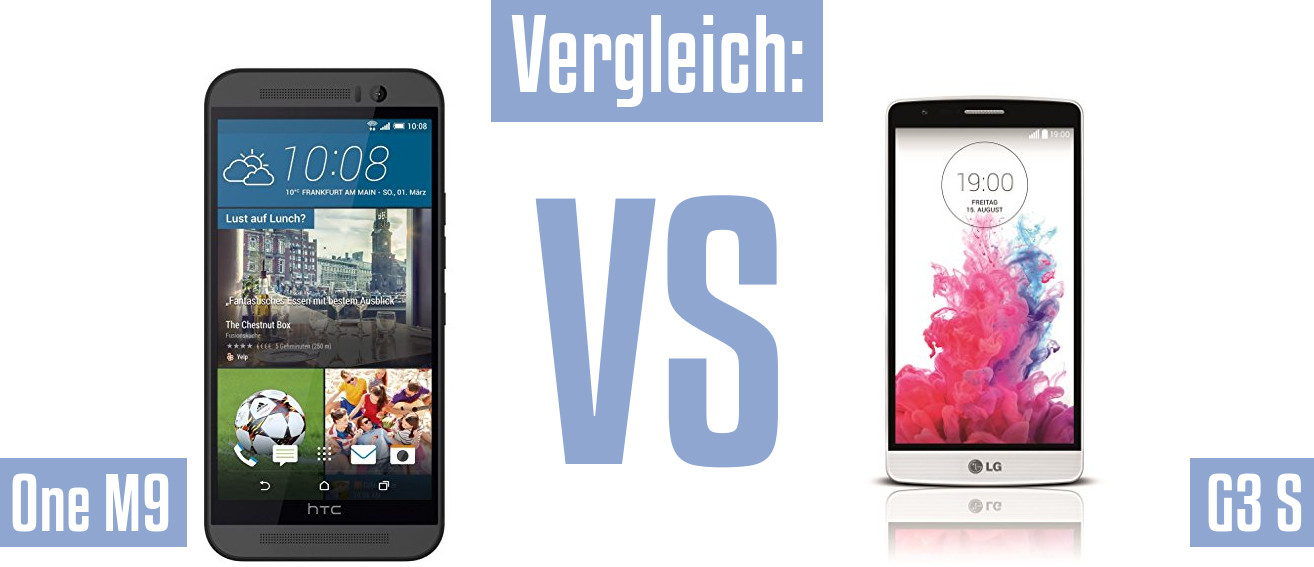 HTC One M9 und HTC One M9 im Vergleichstest