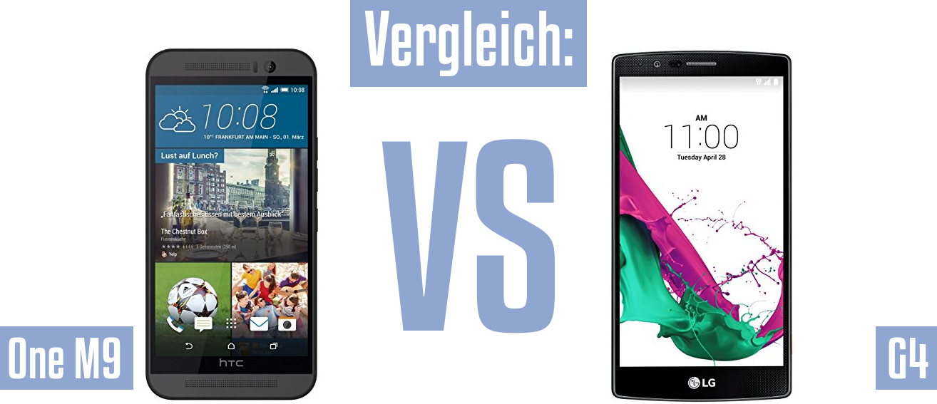 HTC One M9 und HTC One M9 im Vergleichstest