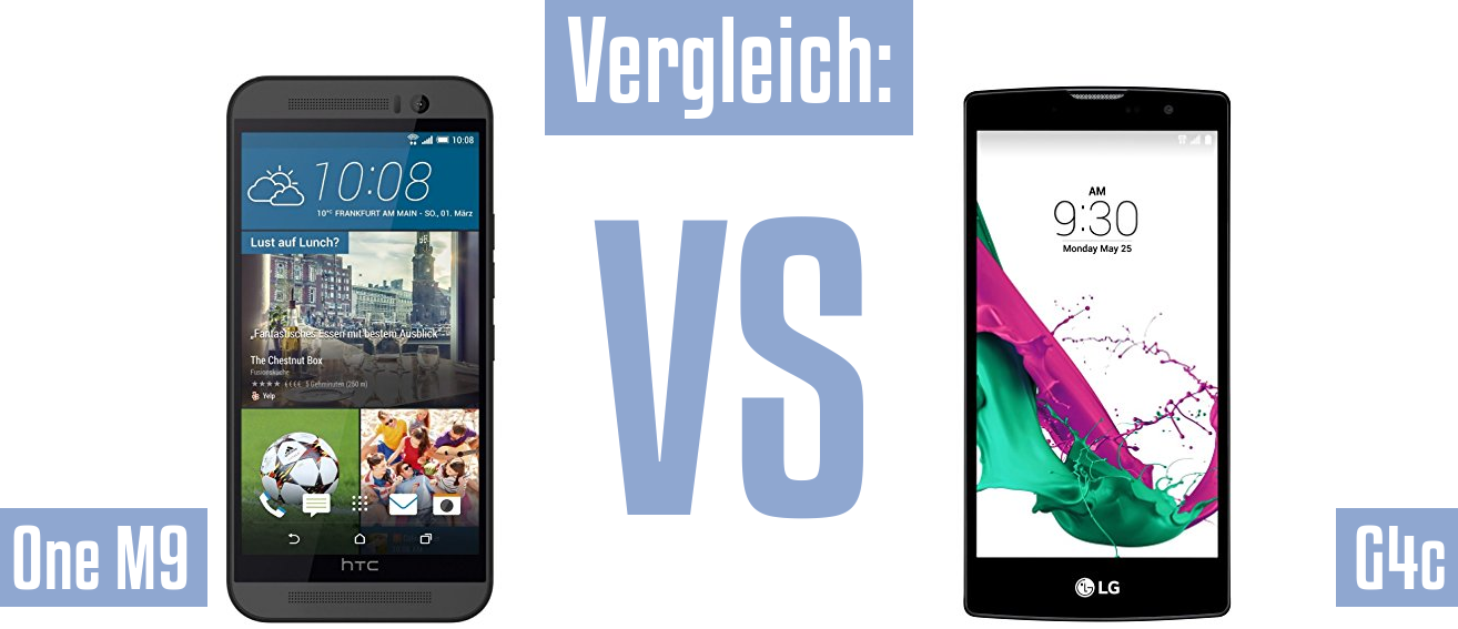 HTC One M9 und HTC One M9 im Vergleichstest