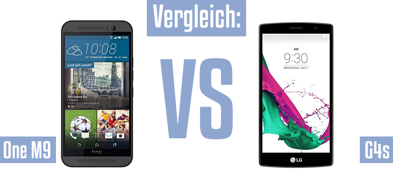 HTC One M9 und HTC One M9 im Vergleichstest