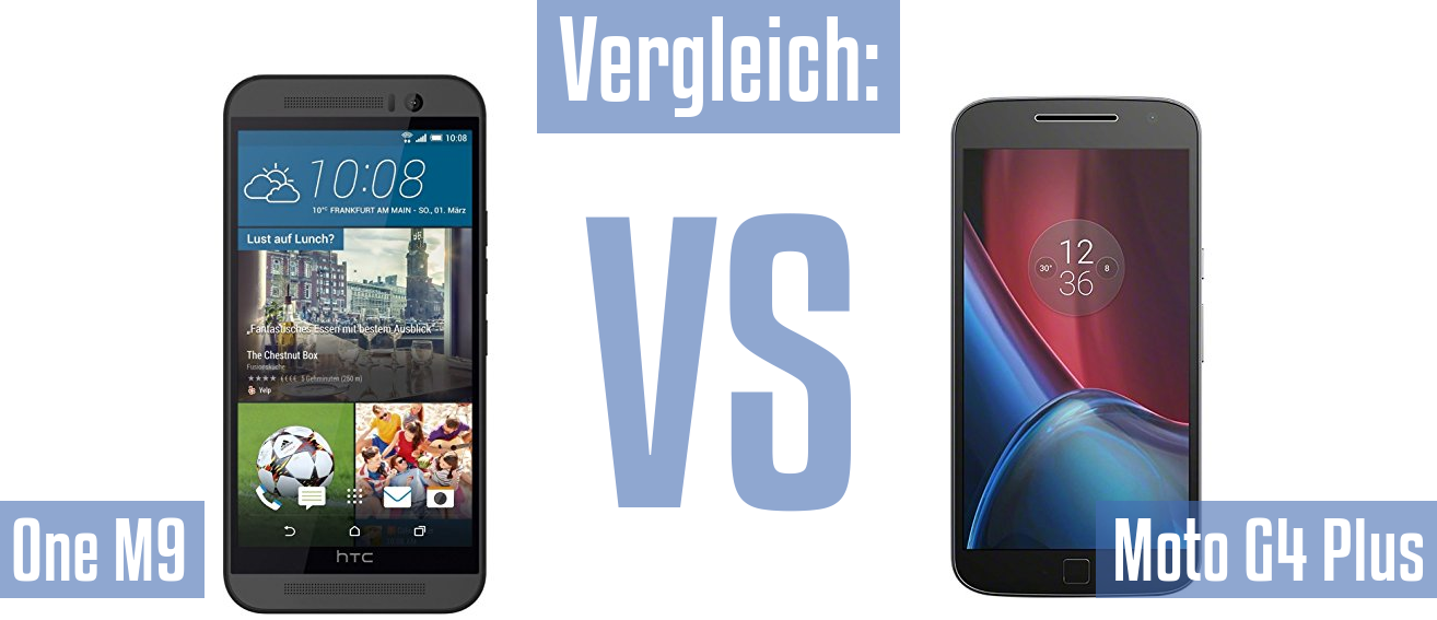 HTC One M9 und HTC One M9 im Vergleichstest