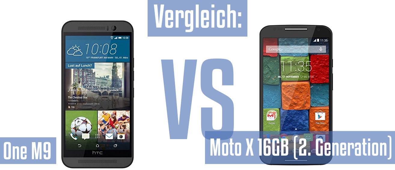HTC One M9 und HTC One M9 im Vergleichstest
