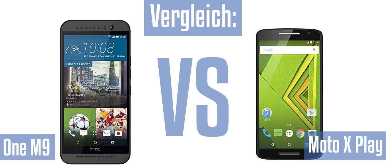 HTC One M9 und HTC One M9 im Vergleichstest