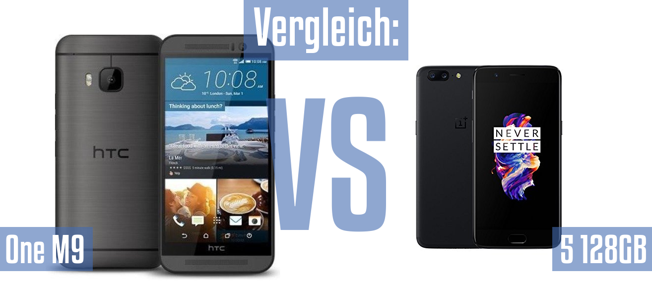 HTC One M9 und HTC One M9 im Vergleichstest