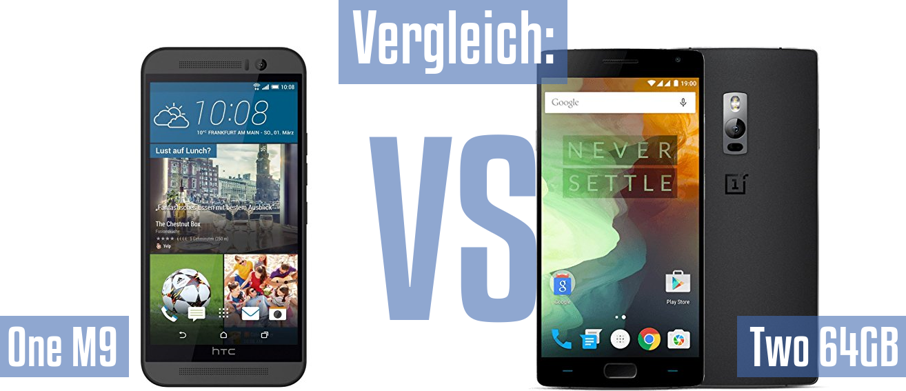 HTC One M9 und HTC One M9 im Vergleichstest