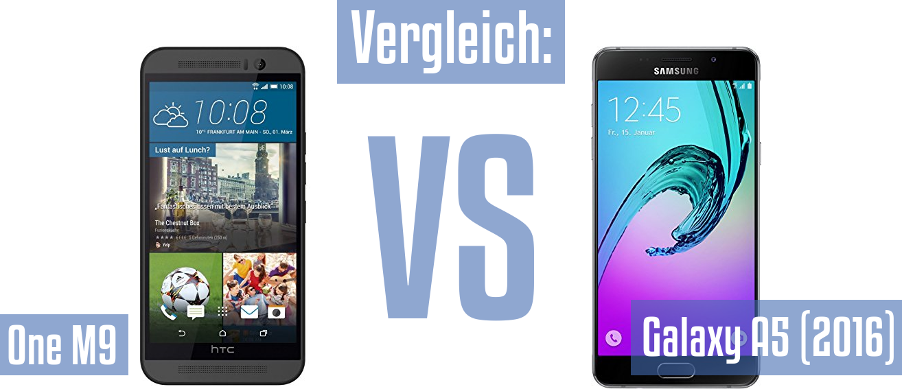 HTC One M9 und HTC One M9 im Vergleichstest