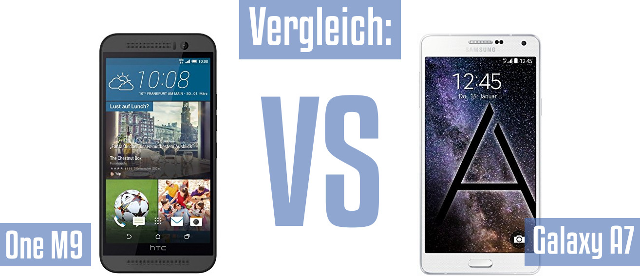 HTC One M9 und HTC One M9 im Vergleichstest