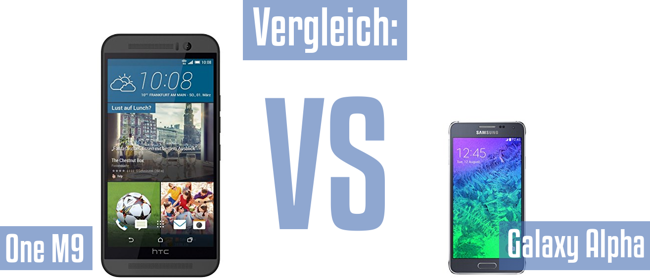 HTC One M9 und HTC One M9 im Vergleichstest