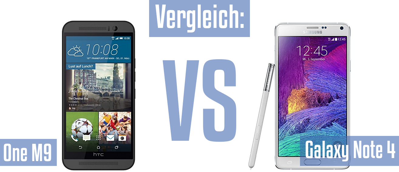 HTC One M9 und HTC One M9 im Vergleichstest