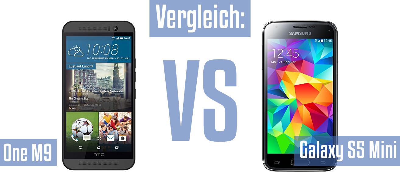 HTC One M9 und HTC One M9 im Vergleichstest