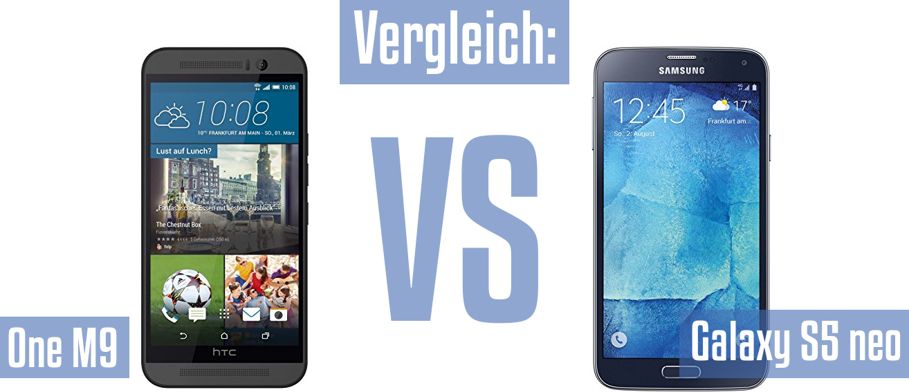 HTC One M9 und HTC One M9 im Vergleichstest