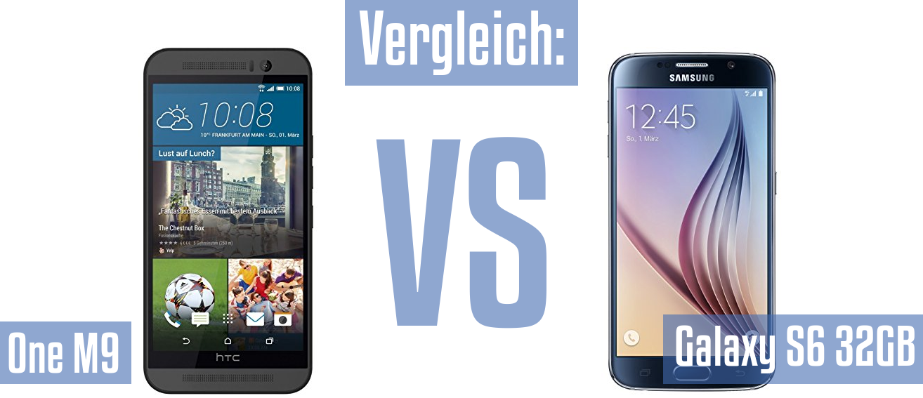 HTC One M9 und HTC One M9 im Vergleichstest