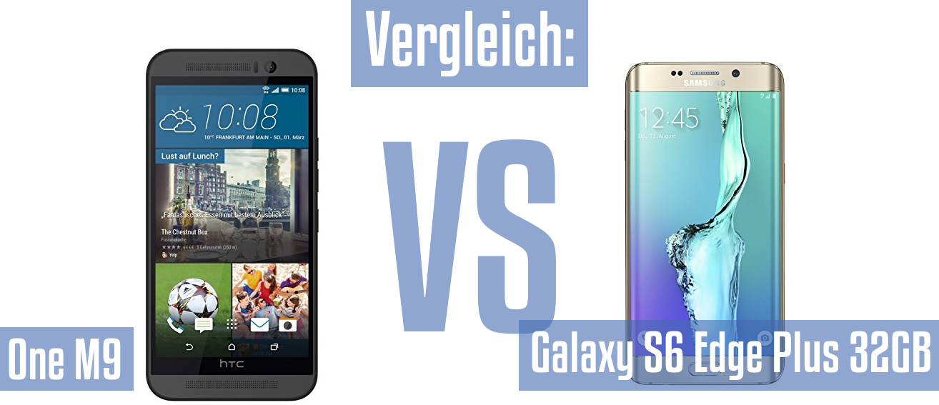 HTC One M9 und HTC One M9 im Vergleichstest