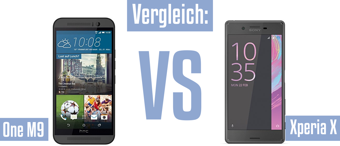 HTC One M9 und HTC One M9 im Vergleichstest