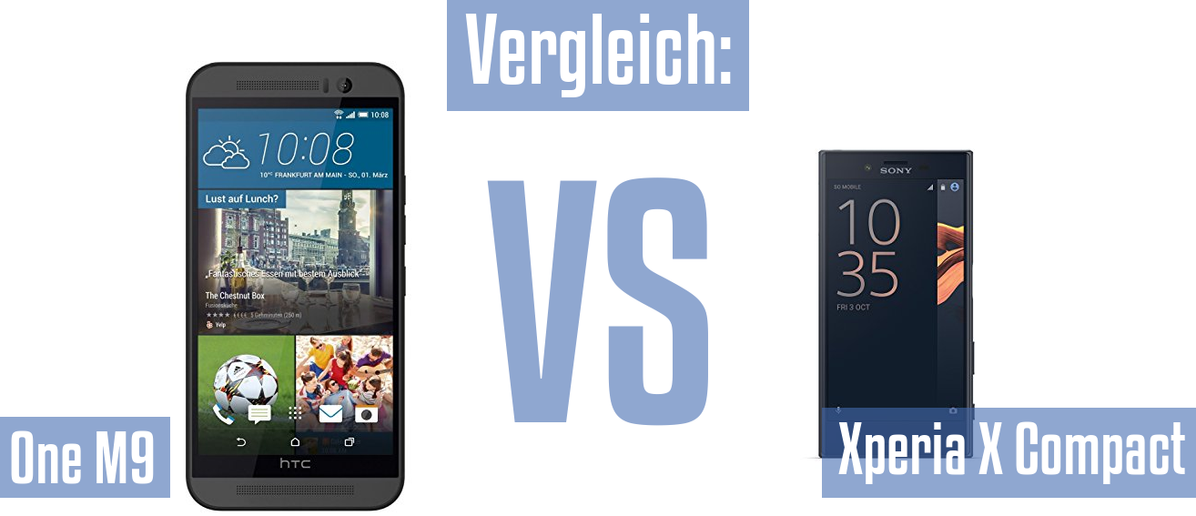 HTC One M9 und HTC One M9 im Vergleichstest