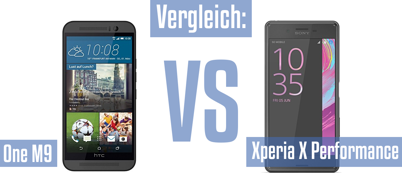 HTC One M9 und HTC One M9 im Vergleichstest