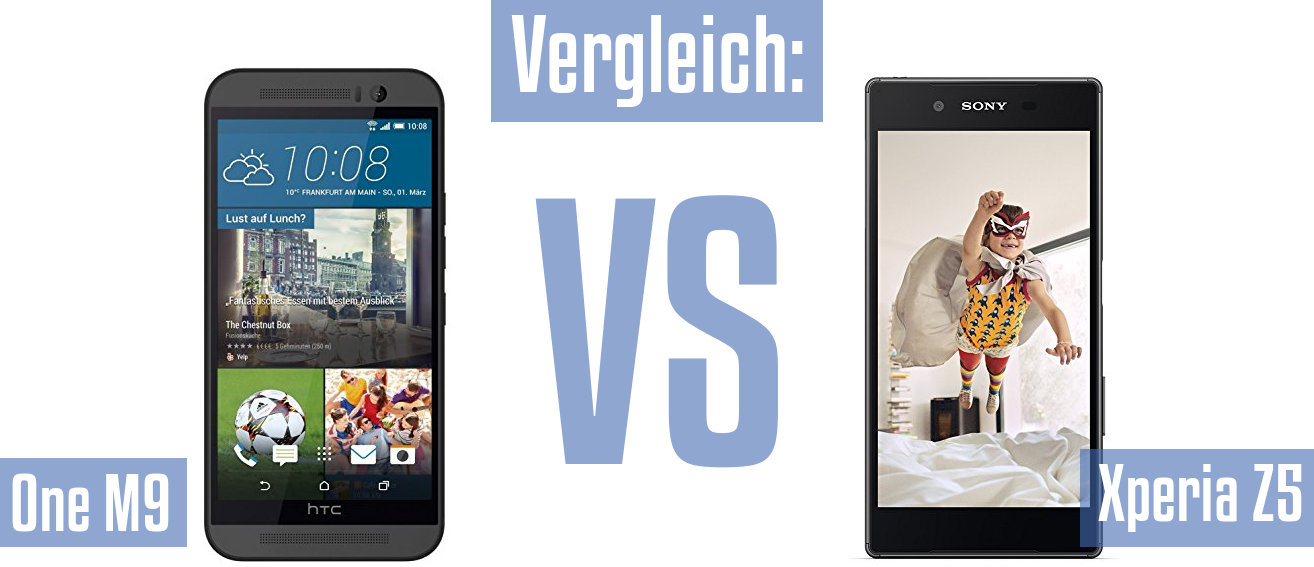 HTC One M9 und HTC One M9 im Vergleichstest