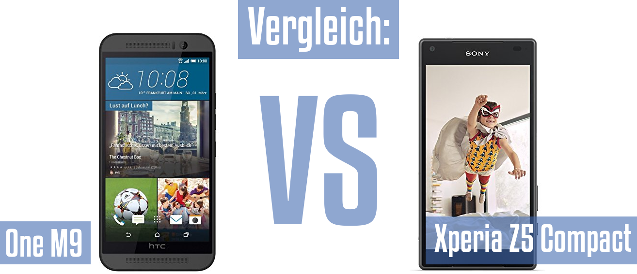 HTC One M9 und HTC One M9 im Vergleichstest