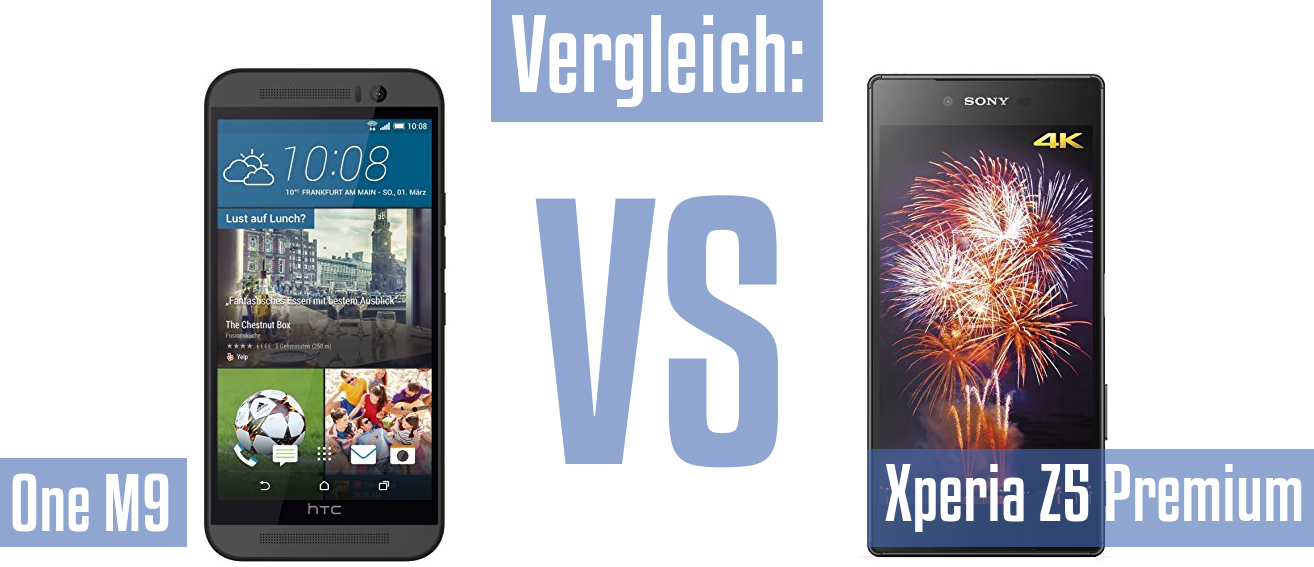 HTC One M9 und HTC One M9 im Vergleichstest