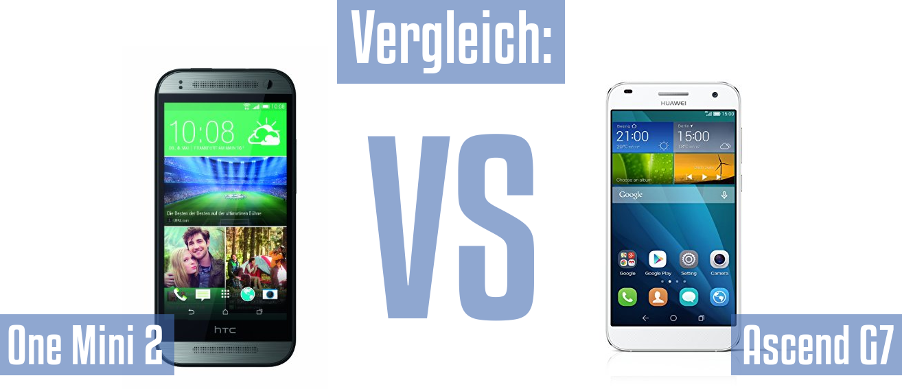 HTC One Mini 2 und HTC One Mini 2 im Vergleichstest