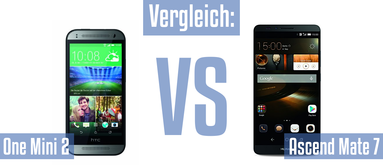 HTC One Mini 2 und HTC One Mini 2 im Vergleichstest