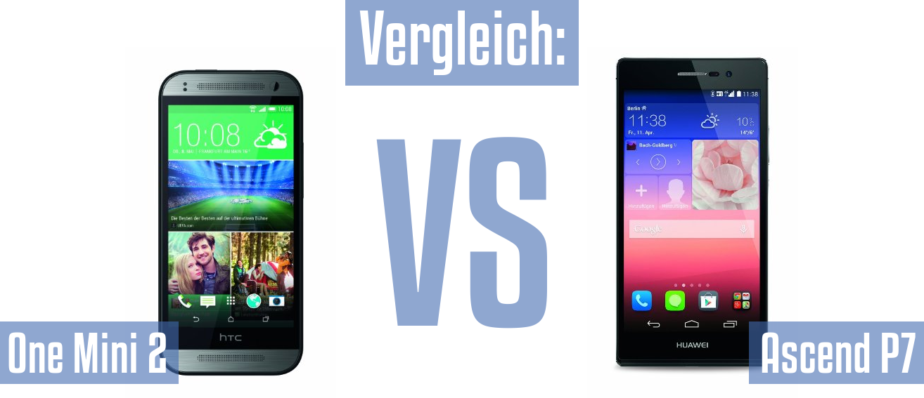 HTC One Mini 2 und HTC One Mini 2 im Vergleichstest