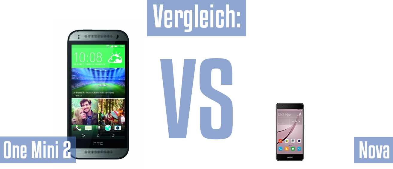 HTC One Mini 2 und HTC One Mini 2 im Vergleichstest