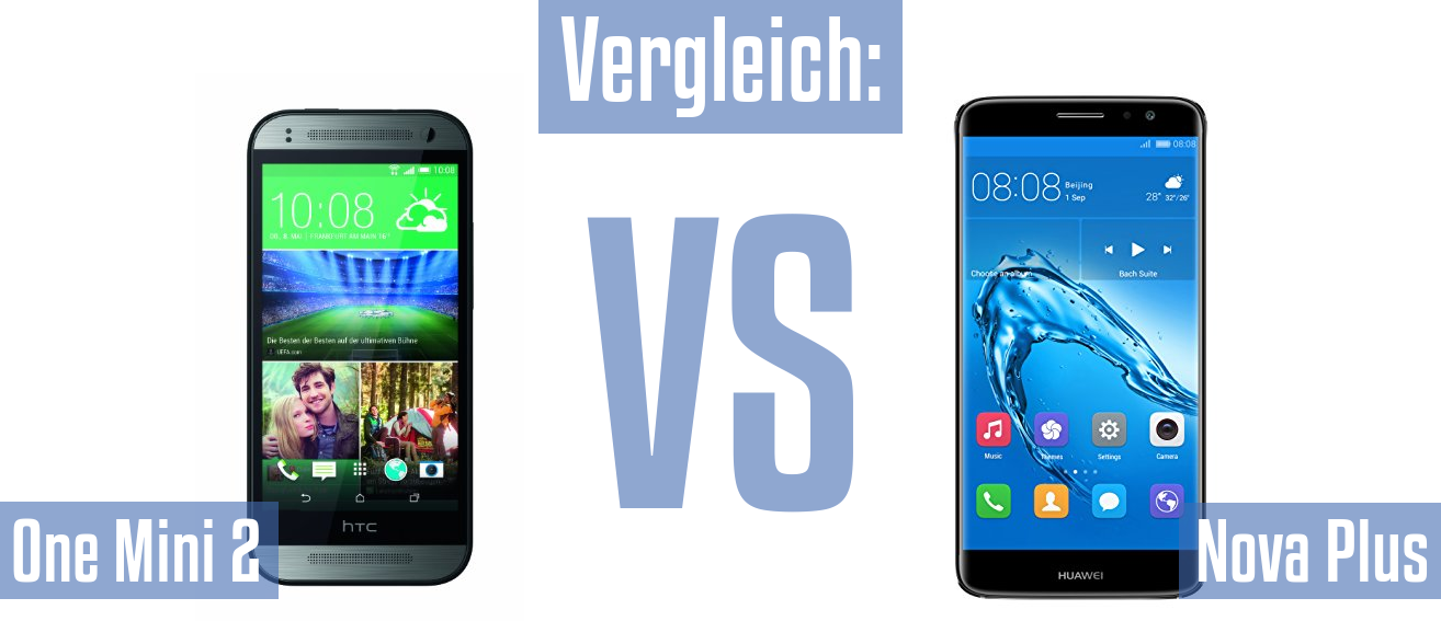 HTC One Mini 2 und HTC One Mini 2 im Vergleichstest