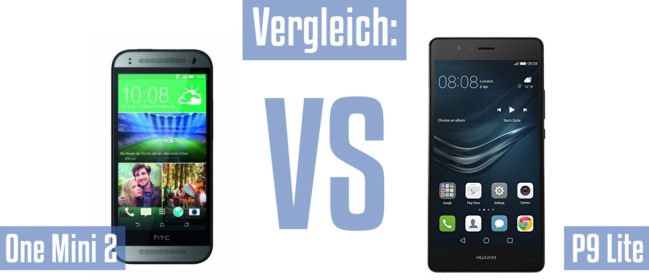 HTC One Mini 2 und HTC One Mini 2 im Vergleichstest