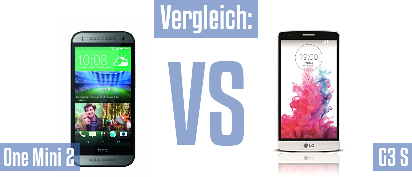 HTC One Mini 2 und HTC One Mini 2 im Vergleichstest