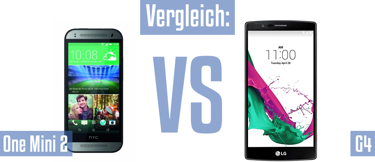 HTC One Mini 2 und HTC One Mini 2 im Vergleichstest