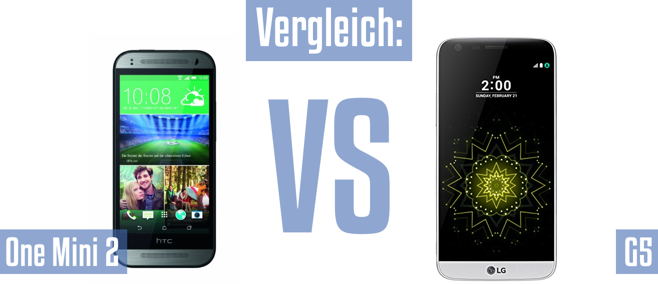 HTC One Mini 2 und HTC One Mini 2 im Vergleichstest