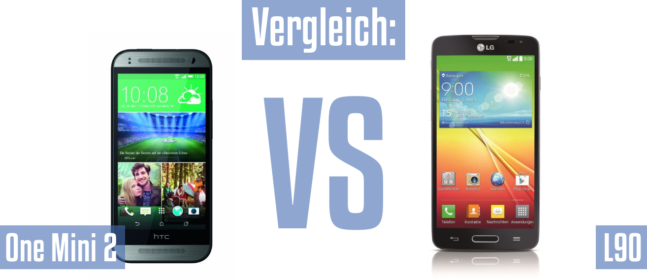 HTC One Mini 2 und HTC One Mini 2 im Vergleichstest