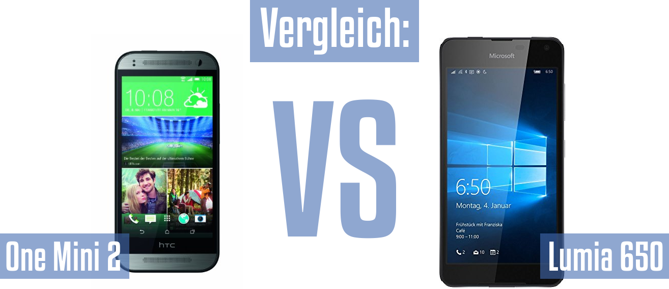 HTC One Mini 2 und HTC One Mini 2 im Vergleichstest