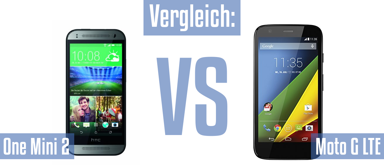 HTC One Mini 2 und HTC One Mini 2 im Vergleichstest