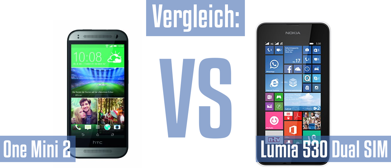 HTC One Mini 2 und HTC One Mini 2 im Vergleichstest