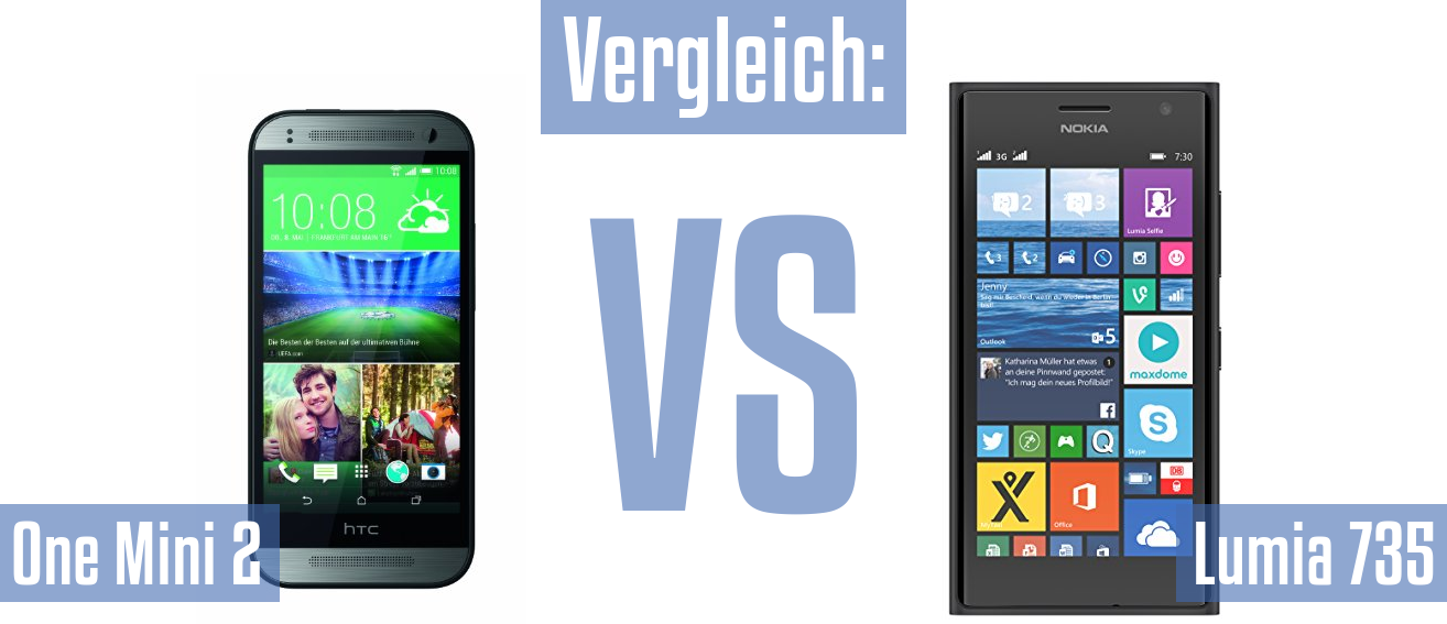 HTC One Mini 2 und HTC One Mini 2 im Vergleichstest