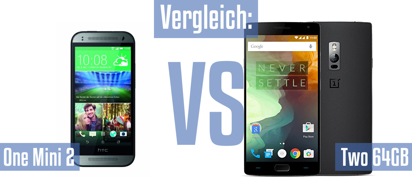 HTC One Mini 2 und HTC One Mini 2 im Vergleichstest